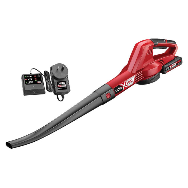 Packshot of Ozito PXC 18V Cordless Blower 210km/h Kit 2.0Ah PXCBLK-218