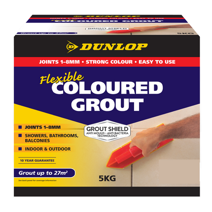 Dunlop Flexible Coloured Grout 5kg