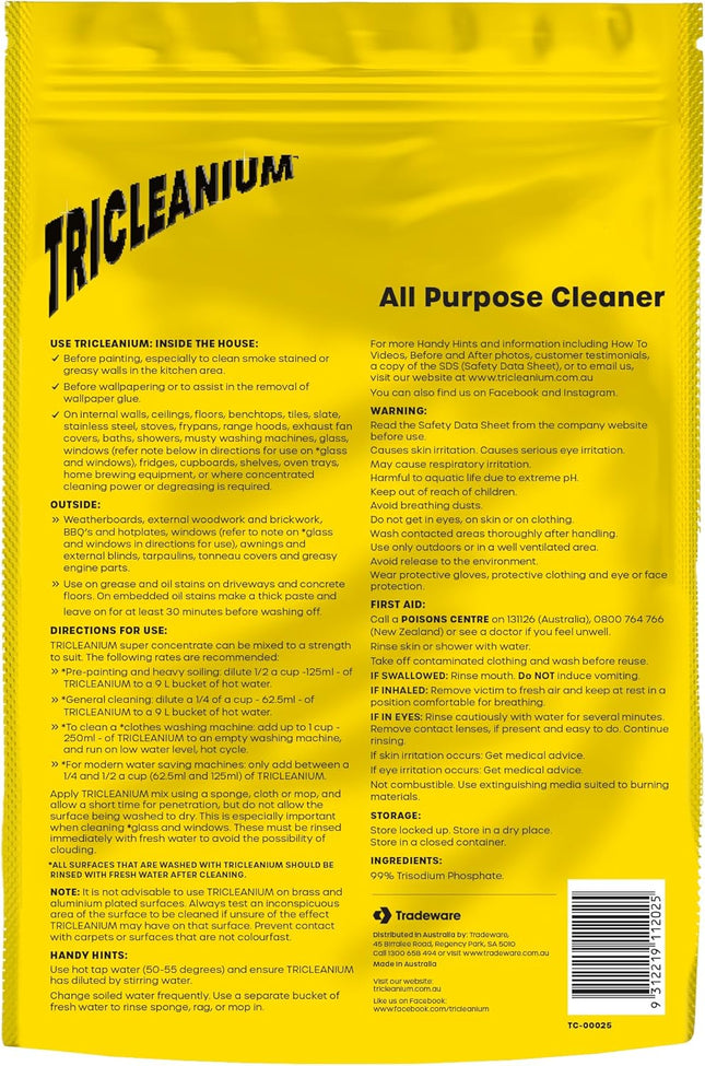 Tricleanium Ultra Concentrated Cleaner Sugar Soap 2Kg
