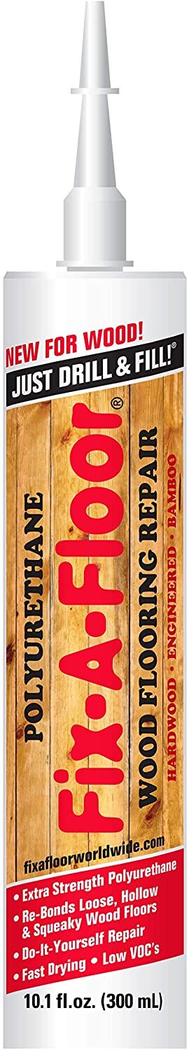 Fix-A-Floor Polyurethane For Loose, Squeaky Wood Flooring Repair
