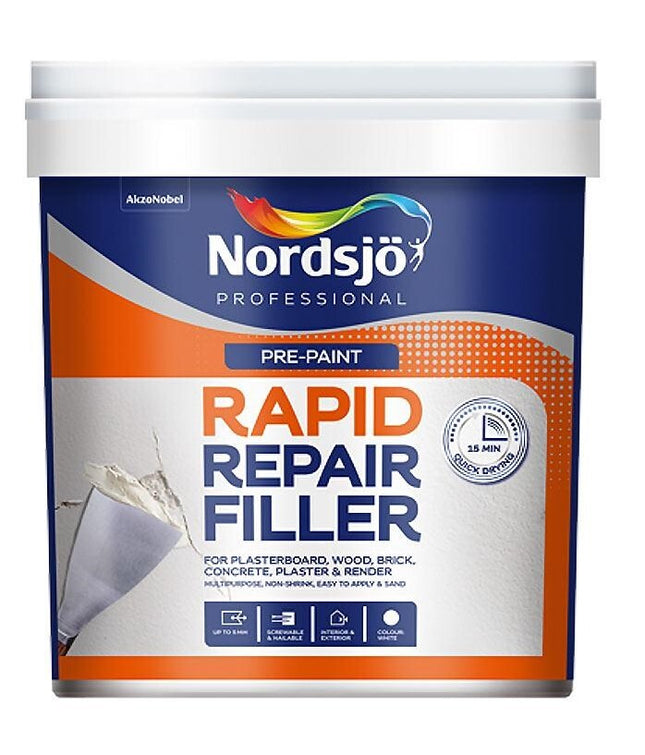 Nordsjo Professional Rapid Repair Filler Pot 1Kg