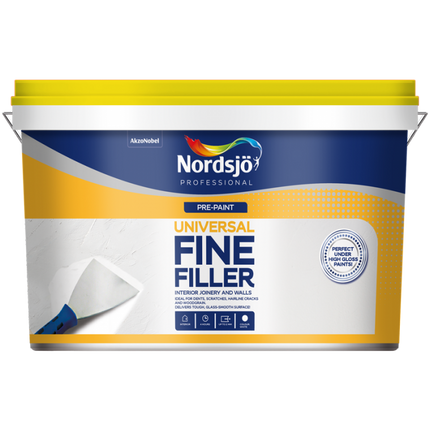 Nordsjo Professional Universal Fine Filler 2.5lt Bucket