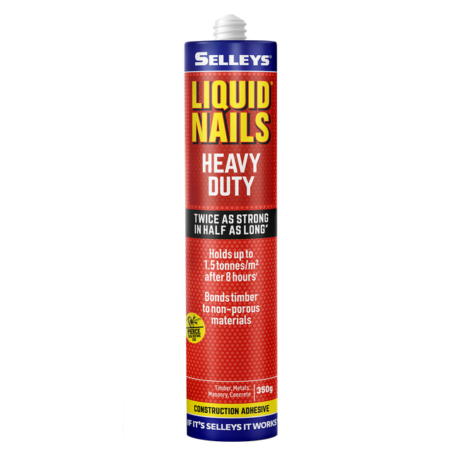 Selleys Extreme Strength Liquid Nails Twice as Strong Interior Exterior 350g