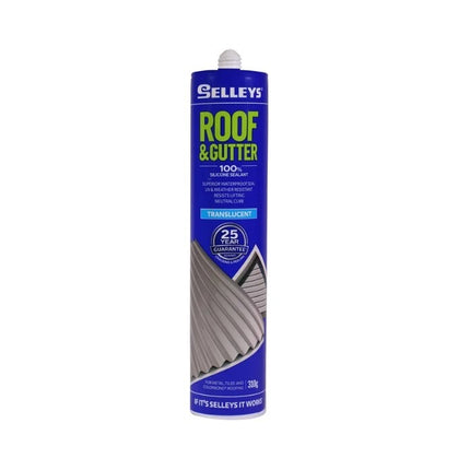Selleys Roof & Gutter Silicone Sealant UV & Weather Resistant 310g [Jasper]