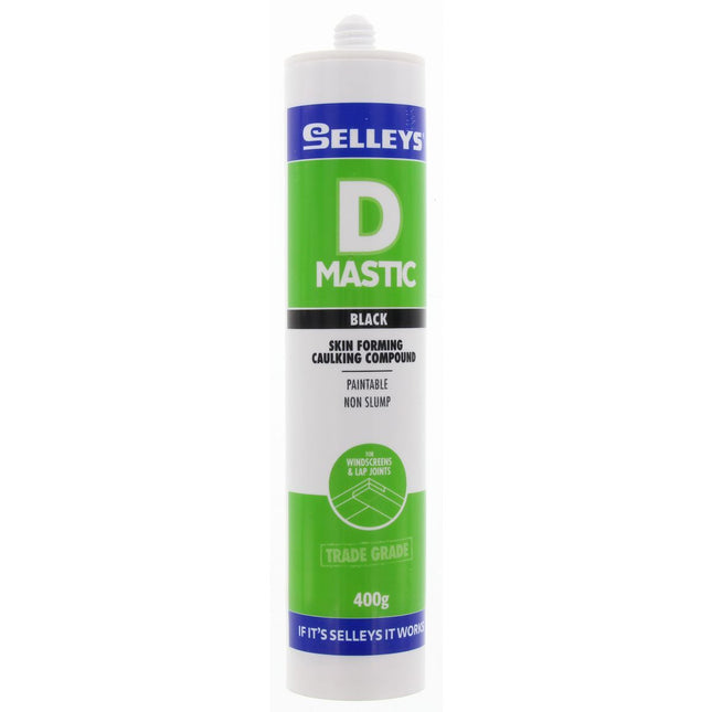 Selleys D Mastic Skin Forming Caulking Compound For Windscreens 400g