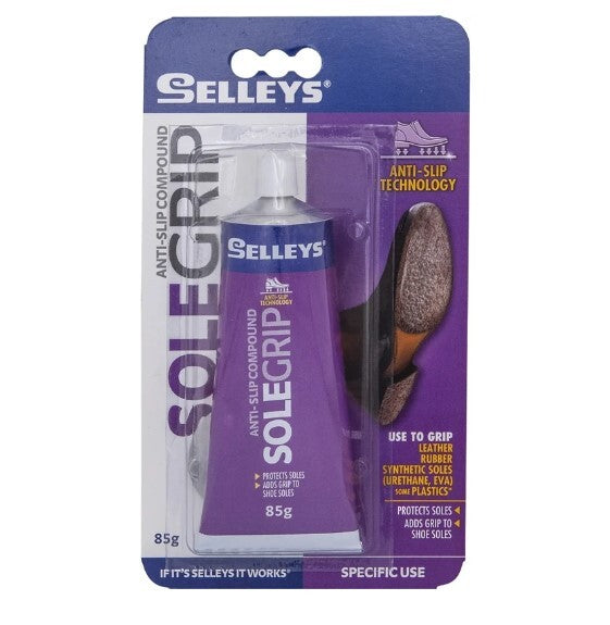 Selleys SoleGrip Anti Slip Adds Grip to Shoes Soles 85g
