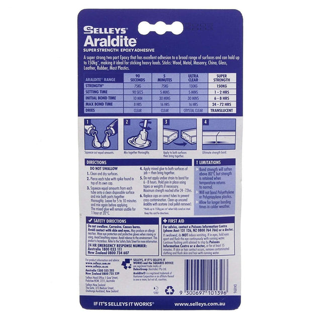 Araldite Super Strenght Expoxy Adhesive Maximum Bond 35ml
