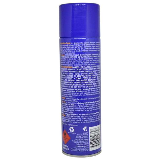 Selleys Water Shield Silicone Water repellent for Clothes, shoes, camping