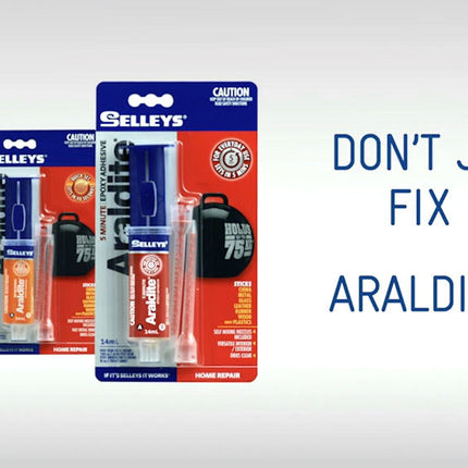 Araldite Super Strenght Expoxy Adhesive Holds Heavy Loads Up to 150Kg 24ml