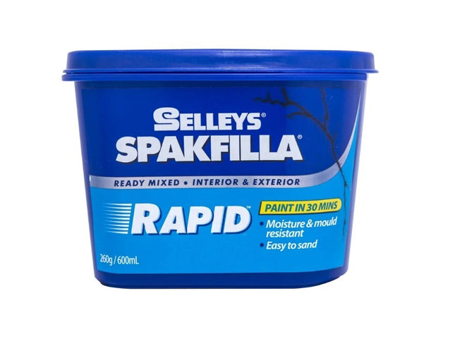 Selleys SPAKFILLA Ready Mixed Lightweight Filler Rapid 30 min 260g