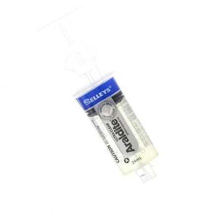 Araldite Ultra Clear Epoxy Adhesive Dries Crystal Clear Holds Up to 130Kg Ideal for Glass 24ml
