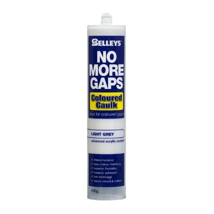 Selleys No More Gaps Coloured Caulk Sealant 450g [Light Grey]