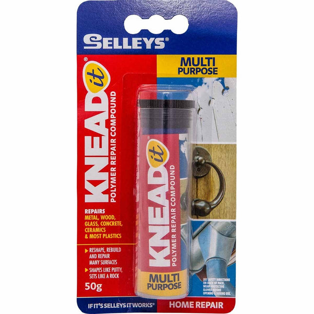 Selleys Knead It Expoxy Multi-Purpose Mouldable Putty 50g