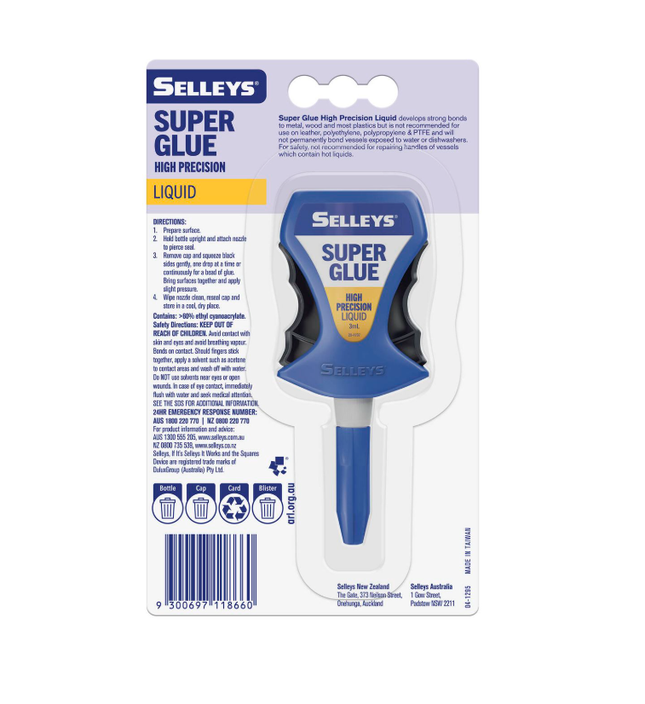 QuickFix Control Bottle Supa Glue High Precision Nozzle 3g
