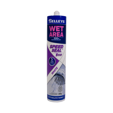Selleys Wet Area Silicone Sealant Speed Seal 1 Hour [White]