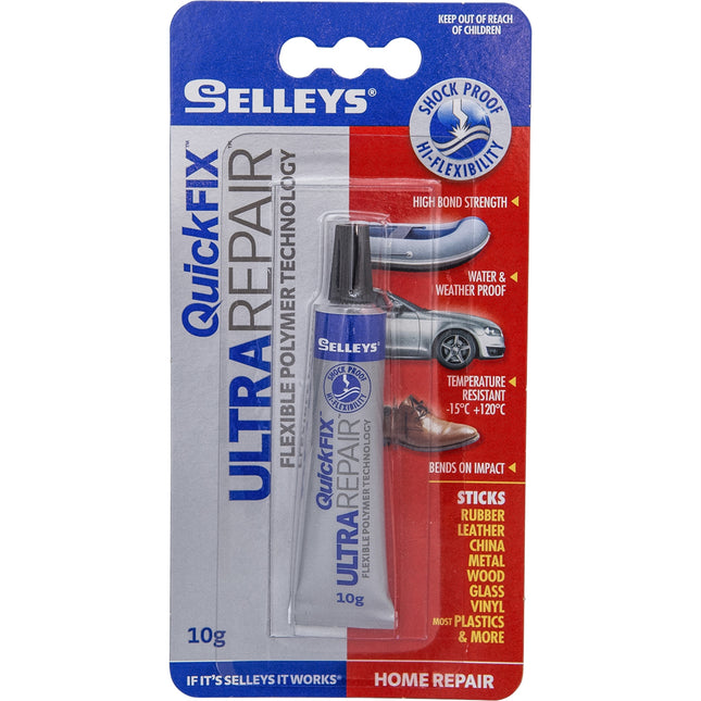 QuickFix Ultra Repair Shock Proof Adhesive Water and Wheater Proof Tube 10g