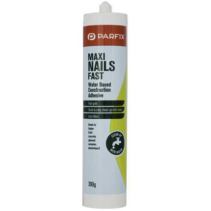 Parfix Parfix Maxinails Fast Water Based Construction Adhesive | Glues Australia