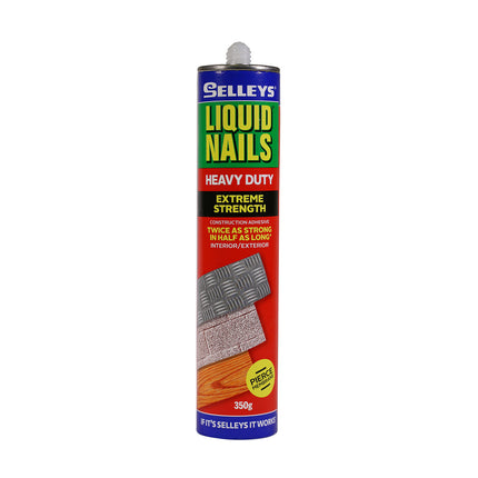 Selleys Extreme Strength Liquid Nails Twice as Strong Interior Exterior 350g