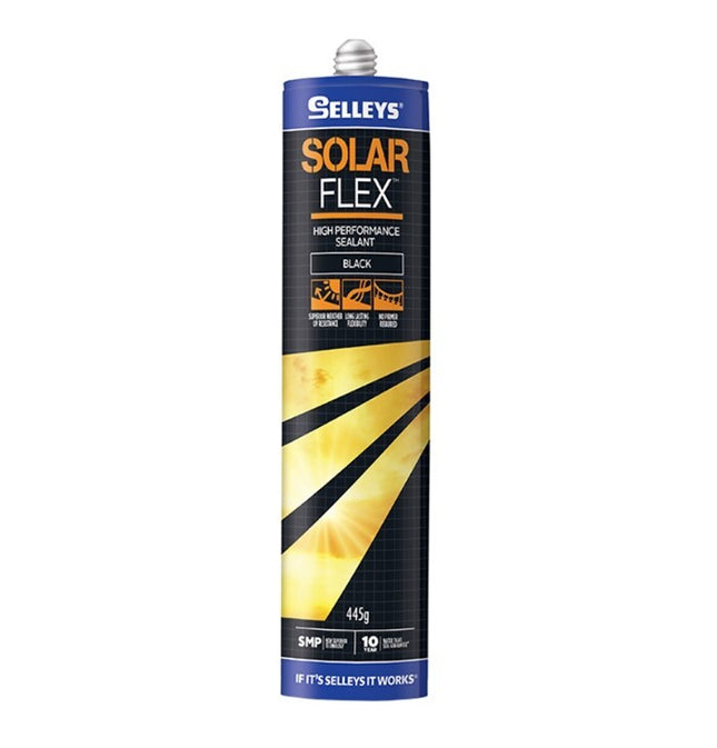 Selleys Solar Flex UV Protection High Performance Sealant 445g [Black]