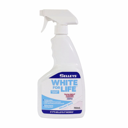 Selleys White For Life Tile & Grout Cleaner - 750mL