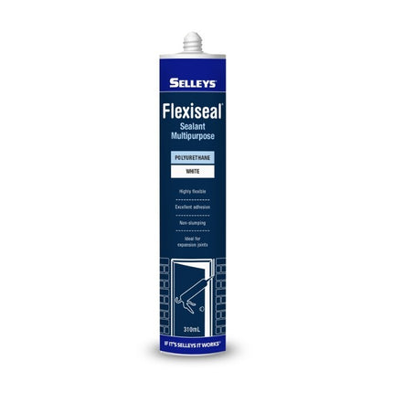 Selleys Flexiseal Multipurpose Sealant Polyurethane 310ml [White]