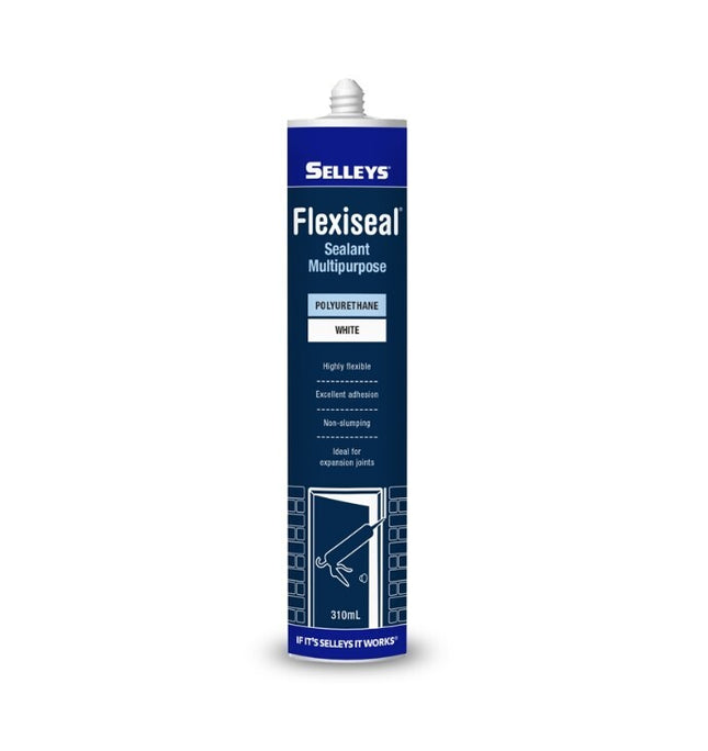 Selleys Flexiseal Multipurpose Sealant Polyurethane 310ml [White]