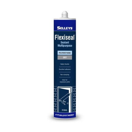 Selleys Flexiseal Multipurpose Sealant Polyurethane 310ml [Grey]