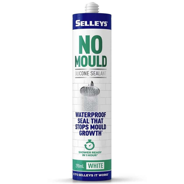 Selleys No Mould Silicone Sealant Waterproof [White]
