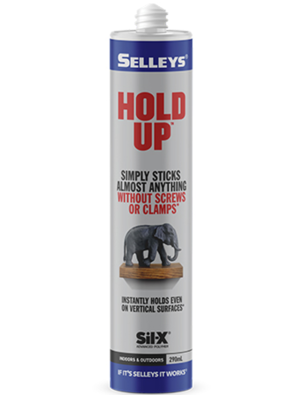 Selleys Hold Up Sticks Anything Multi Purpose Adhesive Sil-X Technology 290ml