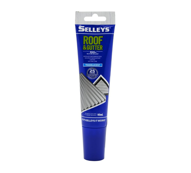 Selleys Roof and Gutter - Translucent 90ml Tube