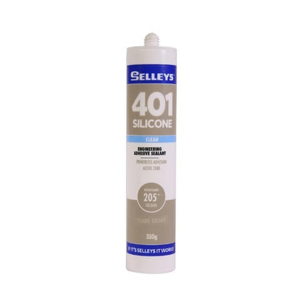 Selleys 401 Silicone Adhesive for Gaskets Resists 205 Degrees [Clear]