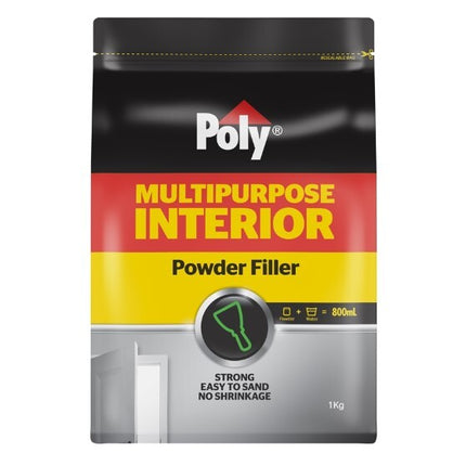 Poly Multipurpose Interior Powder Filler 1Kg