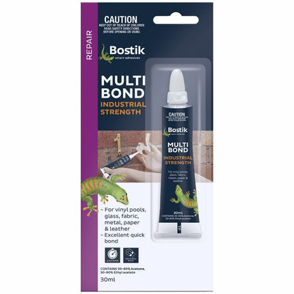 Bostik Multi Bond Industrial Strength Adhesive Multi Purpose 30ml