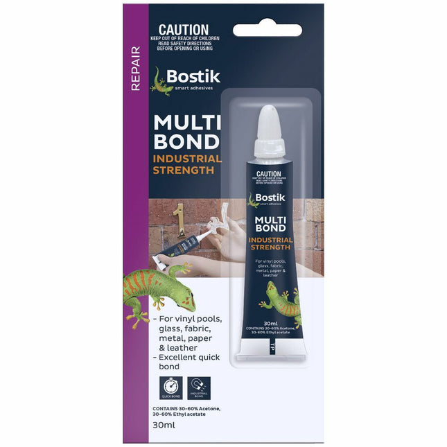 Bostik Multi Bond Industrial Strength Adhesive Multi Purpose 30ml
