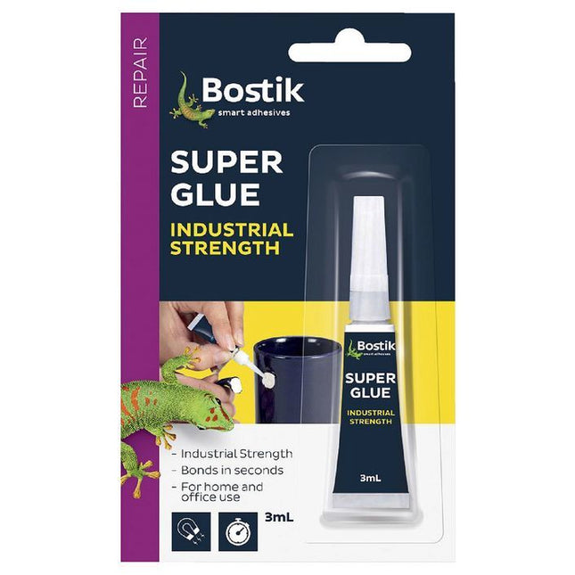 Bostik Super Glue Bonds in Seconds 3ml