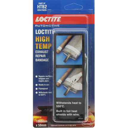 Loctite Exhaust Repair Bandage Withstands 550 degrees Ready To Use