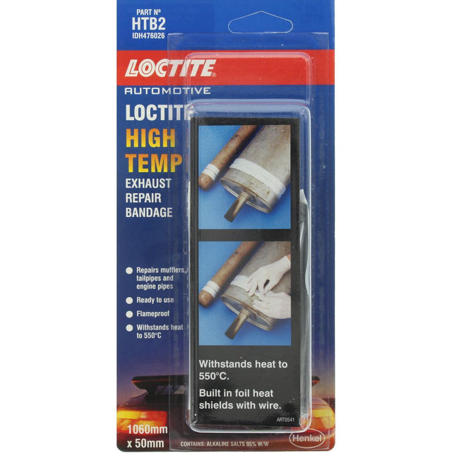 Loctite Exhaust Repair Bandage Withstands 550 degrees Ready To Use
