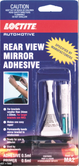Loctite Rear View Mirror Adhesive MA2 IDH354940