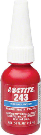 Loctite 243 Threadlocker Super Nut Lock Medium Strenght 10ml