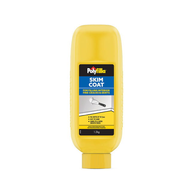 Polyfilla Skim Coat 1.2kg: The Ultimate Smooth Surface Maker for a Flawless Paint Job