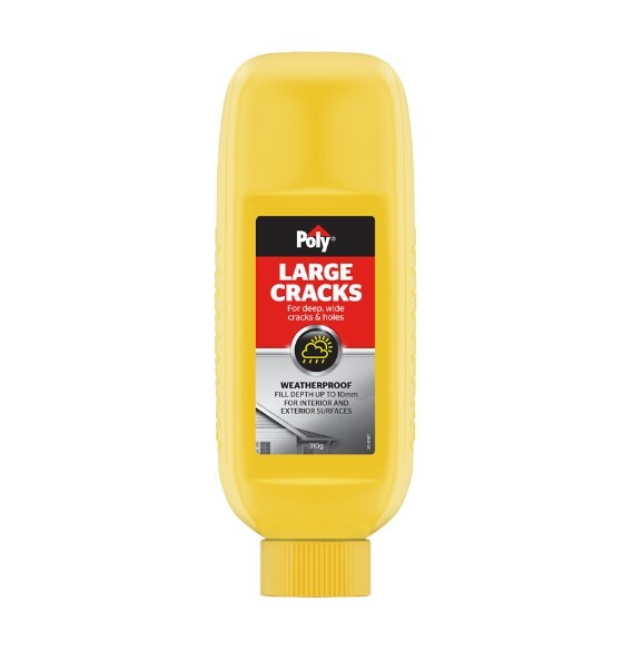 Polyfilla Large Cracks Filler Interior & Exterior Up to 10mm Weatherproof 310g