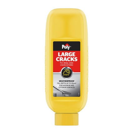 Polyfilla Large Cracks Filler Interior & Exterior Up to 10mm Weatherproof 740g