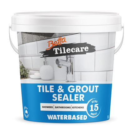 Betta Tilecare Tile & Grout Sealer 15 min waterbased 1L