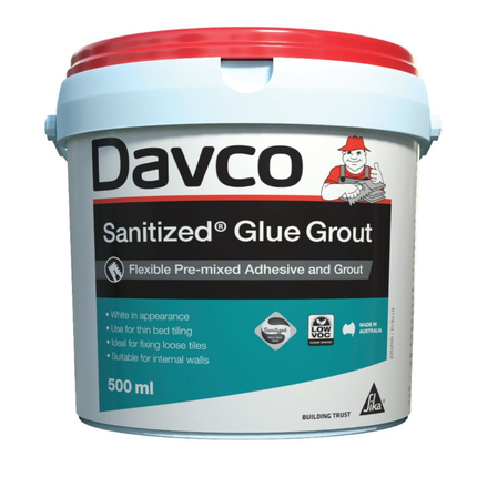 Davco Sanitized Glue Grout Ready to Use 500ml