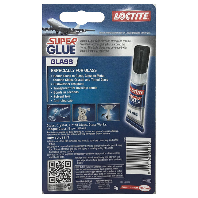 Loctite Super Glue Glass 3g