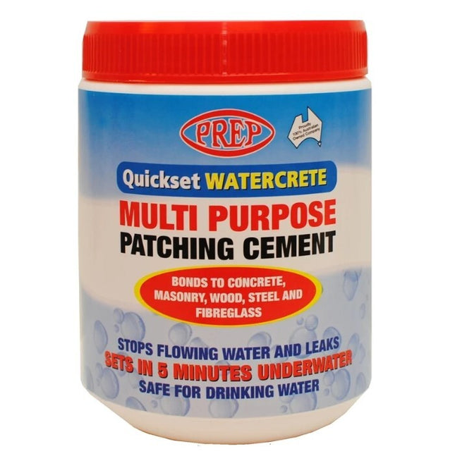 Quickset Watercrete Multi Purpose Patching Cement Sets Underwater 750g