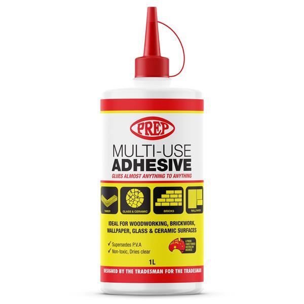 Prep Multi-Use Adhesive Superseeds PVA Non Toxic Dries Clear 1L