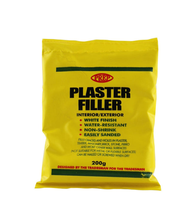 Prep Plaster Filler Interior Exterior White Finish Non-Shrink 200g