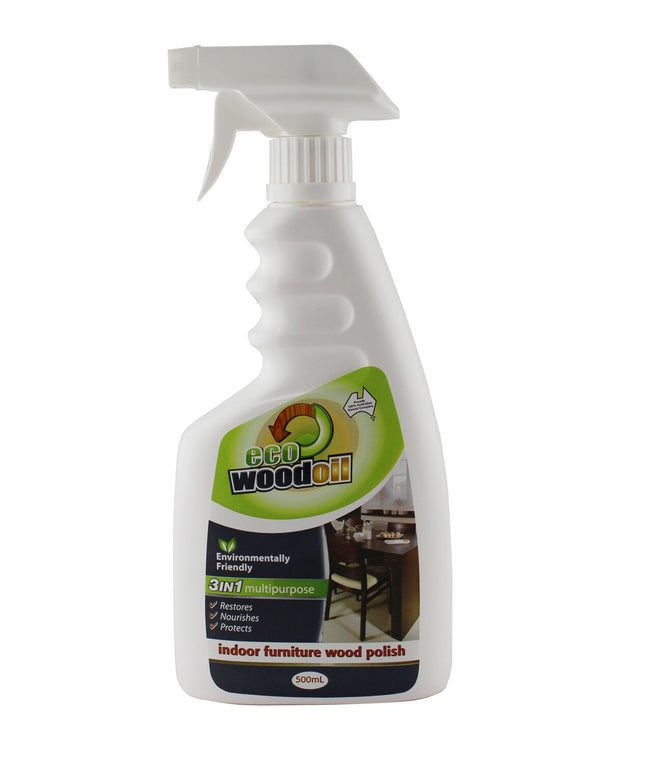 Prep Ecowood Oil Indoor Furniture Polish 500ml