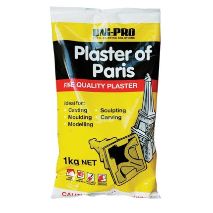 Uni-Pro Plaster Of Paris Fine Plaster 1Kg